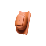 Schräge Ansicht unseres keramischen Sanitärlüfters für unseren Krempziegel K1