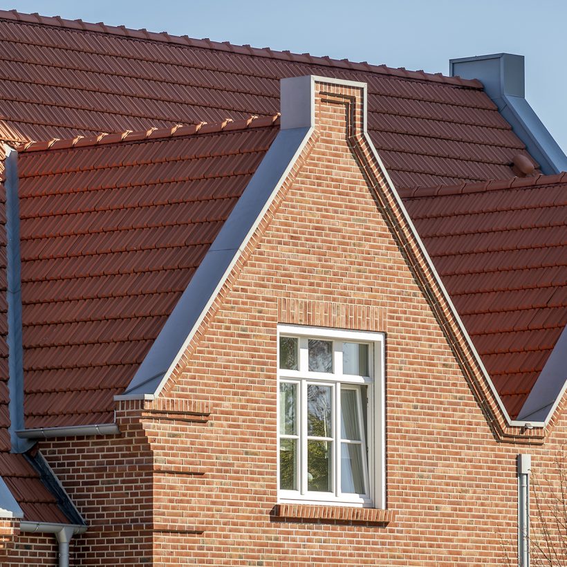 Klinkerhaus mit Z2 in altrot