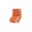 Right buckling tile verge for flat roof tiles J11v